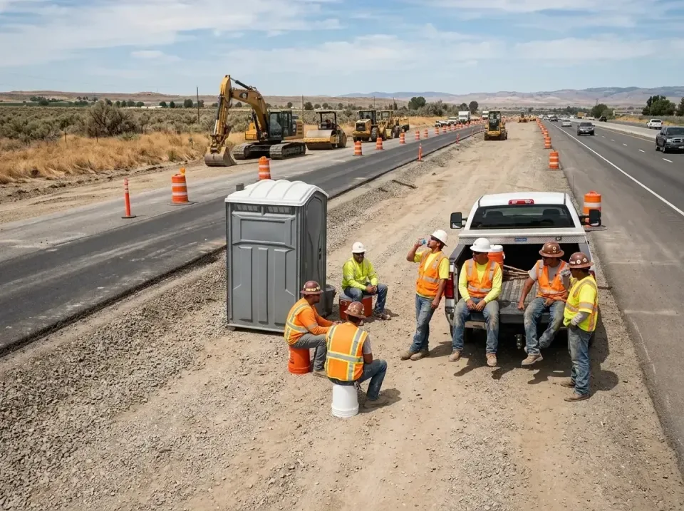 highway-road-construction-crew-007 — frequently asked questions, Porta Potty and Restroom Rentals in Smithville, MO